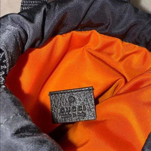 GG Orange nylon off the grid backpack - Picture 4 of 16